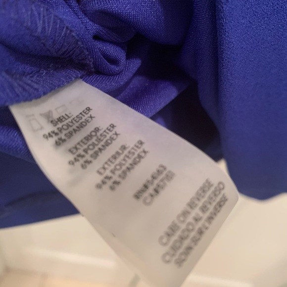 Calvin Klein Blue Short-Sleeve Sheath Dress - Picture 3 of 7